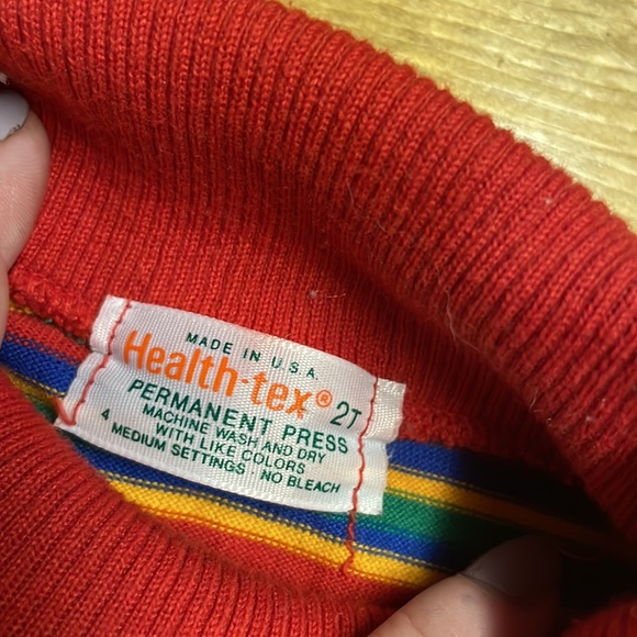 Vintage Toddler Turtleneck Dress - Picture 3 of 4